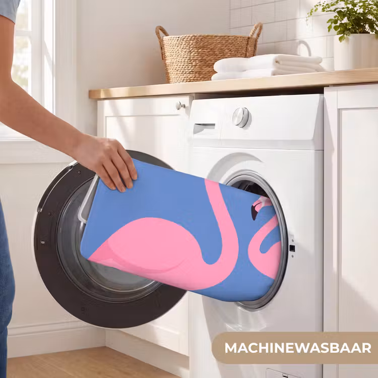 Wc Mat - Vogel - Paar - Dieren - Modern - Roze — 5
