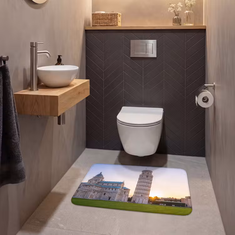 Wc Mat - Architectuur - Toren - Pisa - Italië - Zonsondergang — 2