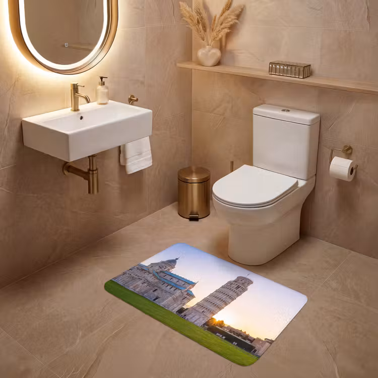Wc Mat - Architectuur - Toren - Pisa - Italië - Zonsondergang — 4