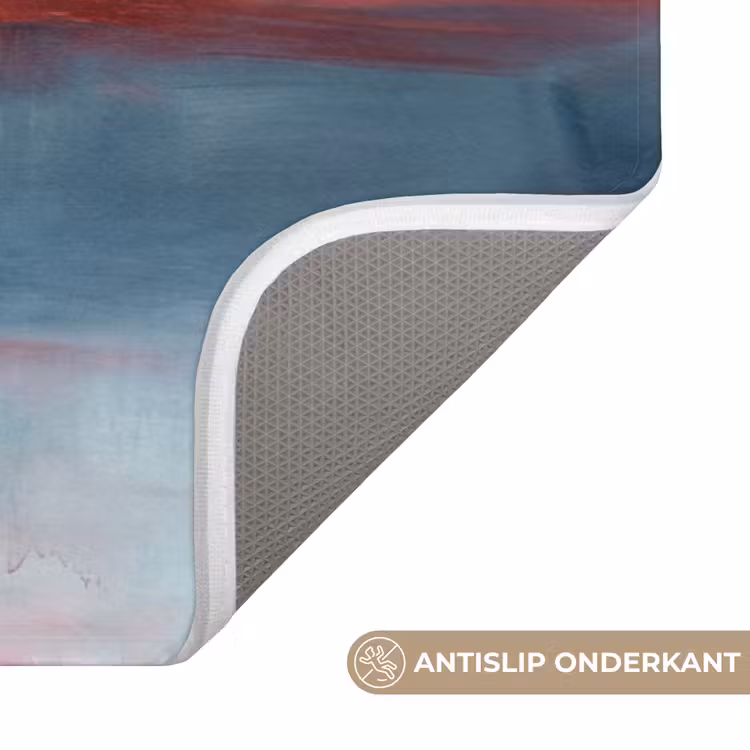 Wc Mat - Abstract - Kleuren - Modern - Kunst - Roze — 3