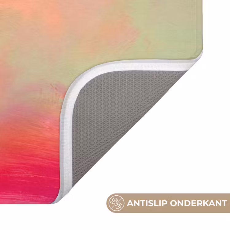 Wc Mat - Abstract - Kleuren - Modern - Roze — 3