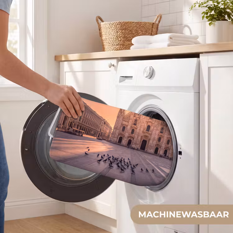 Wc Mat - Architectuur - Milaan - Plein - Zonsopgang - Oranje — 5