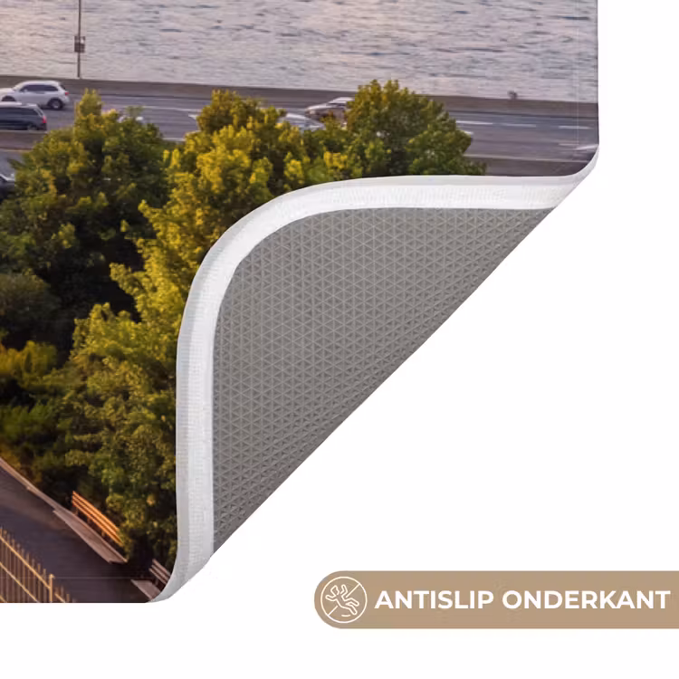 Wc Mat - Brug - Rivier - Stad - Zonsondergang - Architectuur — 3