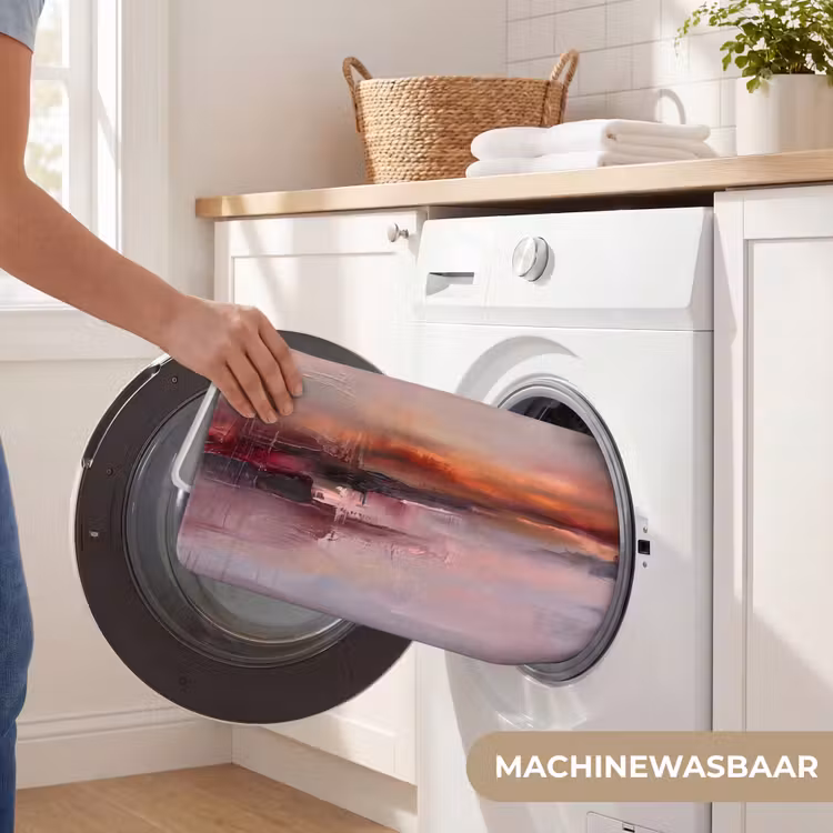Wc Mat - Landschap - Zonsondergang - Abstract - Modern - Roze — 5