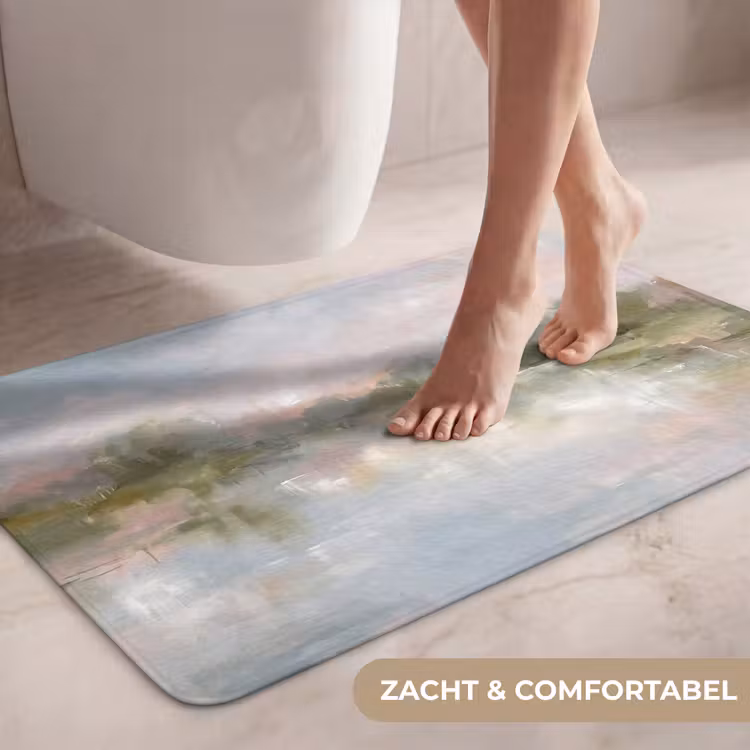 Wc Mat - Natuur - Landschap - Abstract - Water - Groen — 7