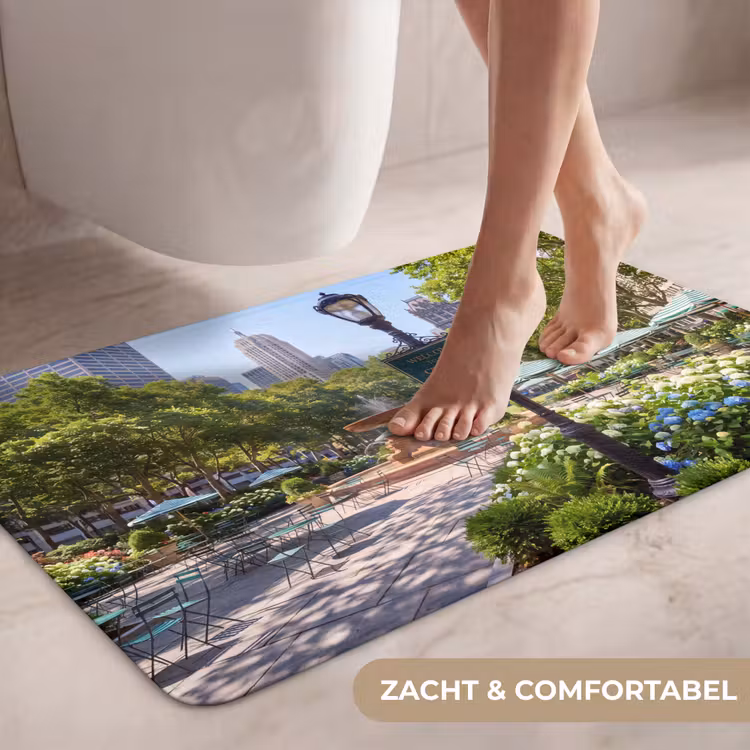 Wc Mat - Park - Fontein - Stad - Natuur — 7