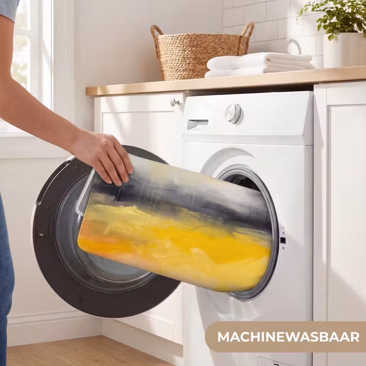 Wc Mat - Abstract - Landschap - Modern - Geel — 5