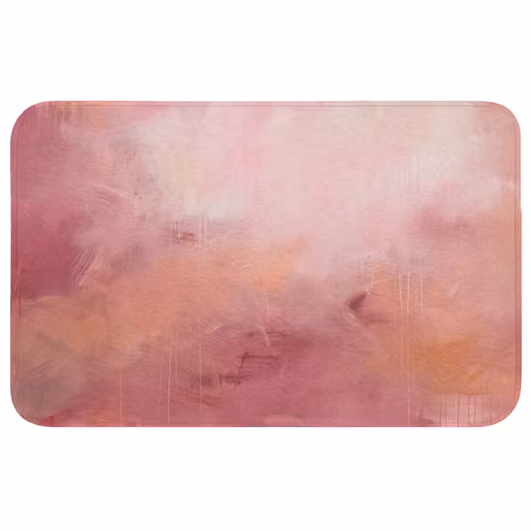 Wc Mat - Kunst - Vloeiend - Pastel - Abstract — 1