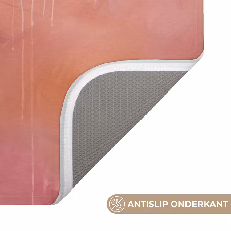 Wc Mat - Kunst - Vloeiend - Pastel - Abstract — 3