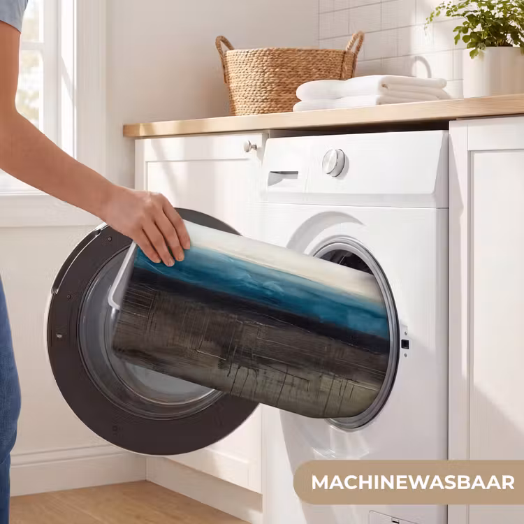 Wc Mat - Abstract - Landschap - Horizon - Blauw - Modern — 5