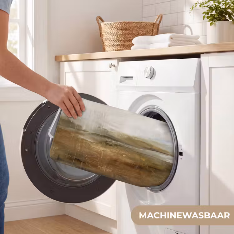 Wc Mat - Abstract - Landschap - Natuur - Beige - Bruin — 5