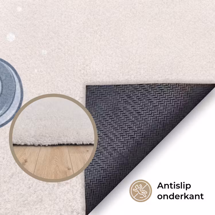 Vloerkleed - Zeemeermin - Schelp - Zee - Fantasie - Blauw — 4