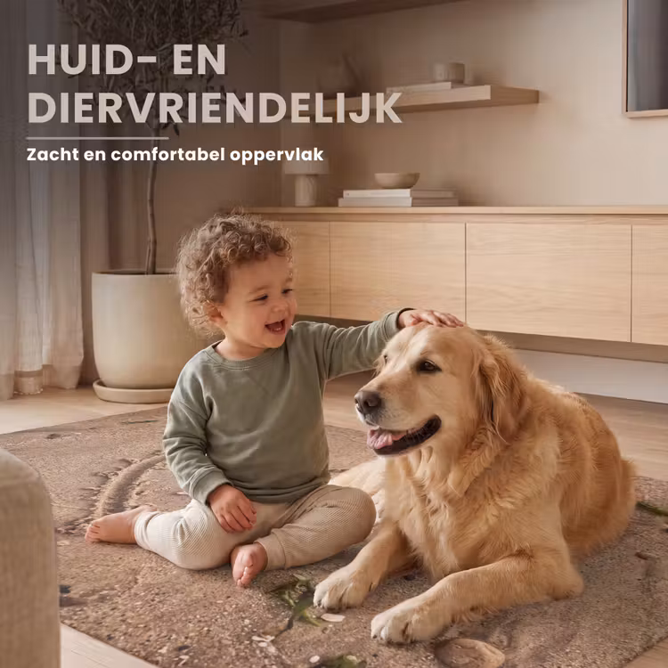 Vloerkleed - Dieren - Hart - Strand - Zand - Roze — 6