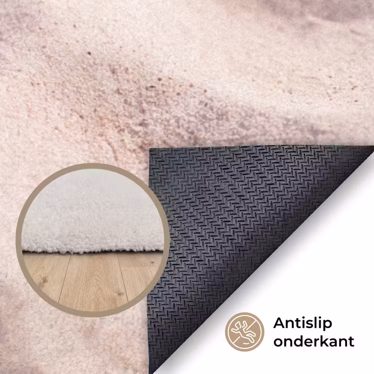 Vloerkleed - Strand - Schelpen - Zomer - Roze - Decoratie — 4