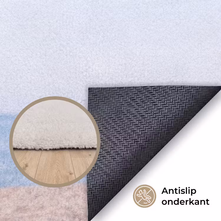 Vloerkleed - Surfplank - Strand - Zomer - Blauw - Water — 4