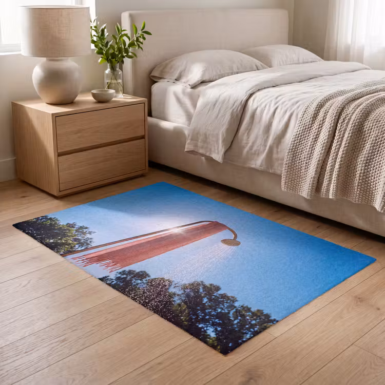 Vloerkleed - Douche - Water - Zomer - Blauw — 5