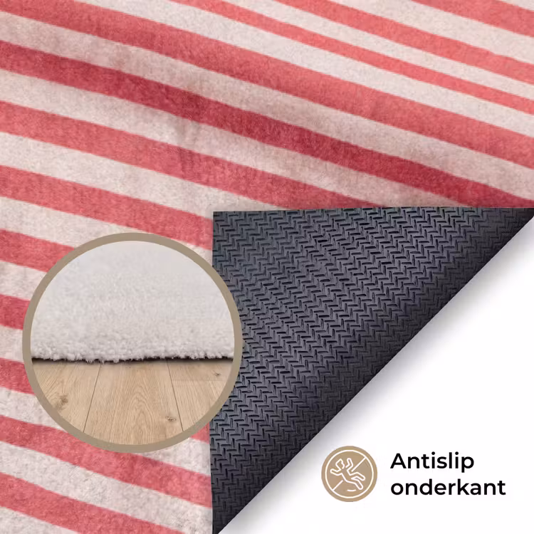 Vloerkleed - Eten - Aardbeien - Fruit - Zomer - Rood — 4