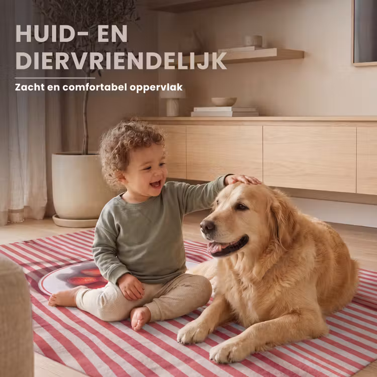 Vloerkleed - Eten - Aardbeien - Fruit - Zomer - Rood — 6