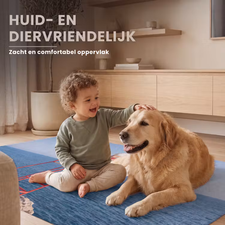 Vloerkleed - Vrouw - Zee - Kust - Verrekijker - Rood — 6