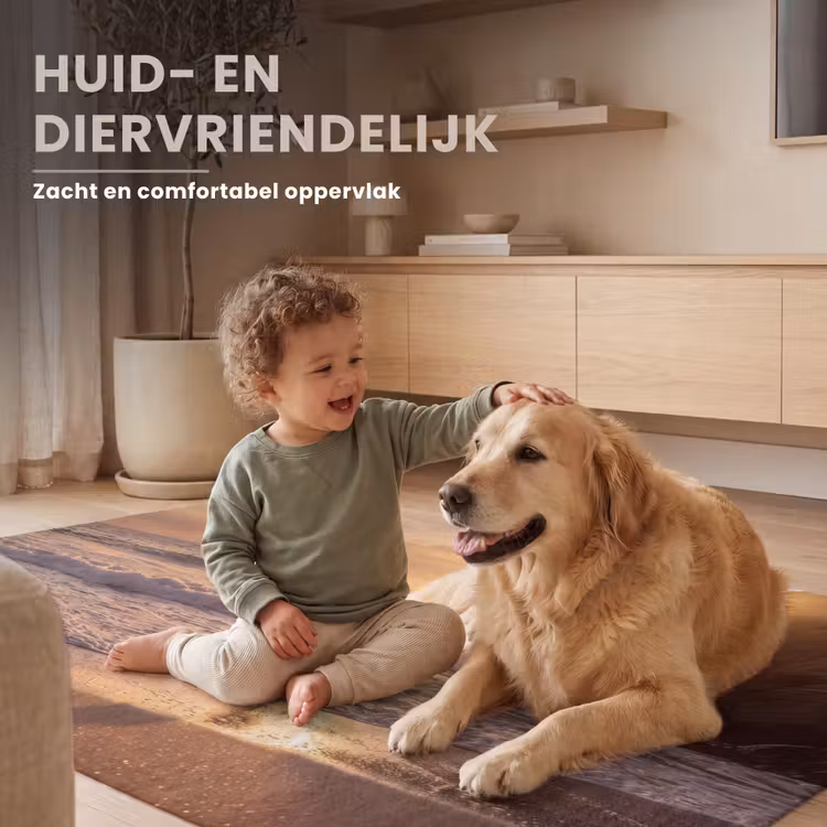 Vloerkleed - Mensen - Oceaan - Zonsondergang - Kust - Goud — 6