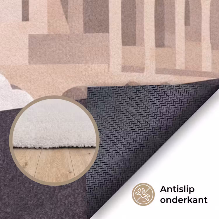 Vloerkleed - Colosseum - Zonsopgang - Rome - Architectuur - Beige — 4