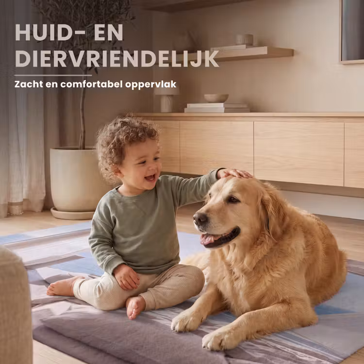 Vloerkleed - Interieur - Zeezicht - Modern - Rust - Beige — 6