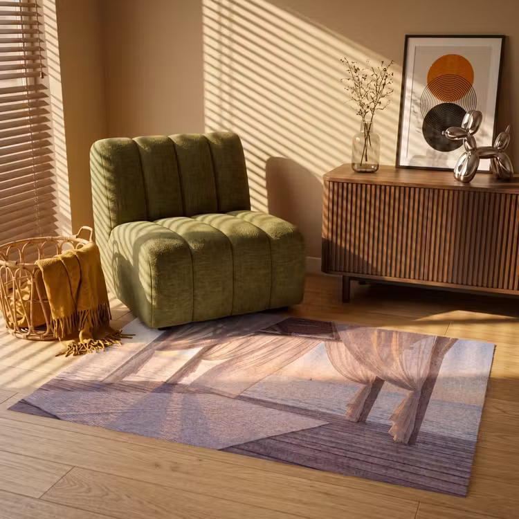 Vloerkleed - Overkapping - Zee - Zonsondergang - Vakantie - Rust — 2