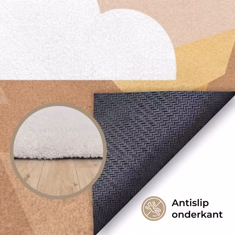Vloerkleed - Piramide - Zon - Woestijn - Modern - Oranje — 4