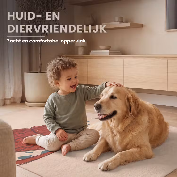 Vloerkleed - Hond - Trui - Winter - Dieren - Rood — 6