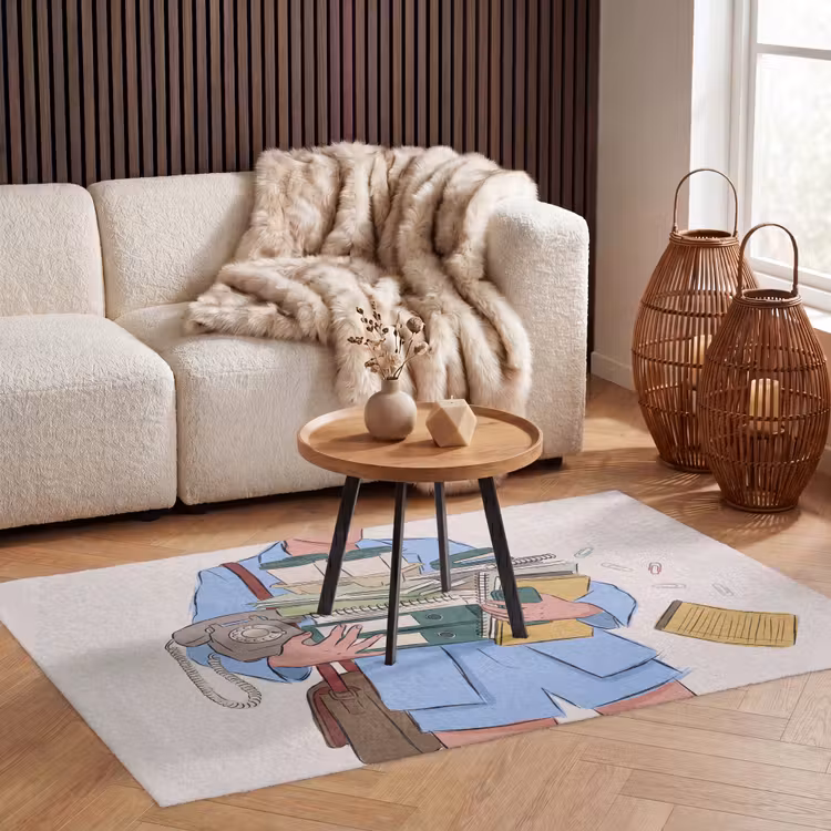 Vloerkleed - Mens - Kantoorartikelen - Werk - Modern — 3