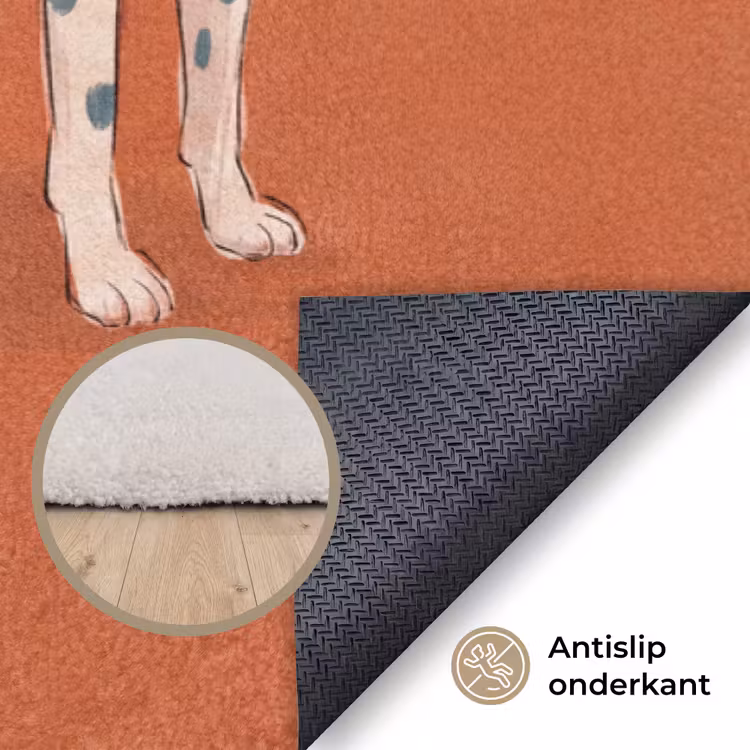 Vloerkleed - Persoon - Hond - Dieren - Illustratie - Modern — 4