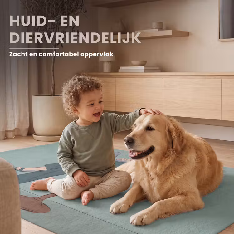 Vloerkleed - Vrouw - Laptop - Zittend - Illustratie - Groen — 6