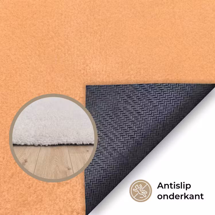 Vloerkleed - Vrouw - Profiel - Mensen - Modern - Oranje — 4