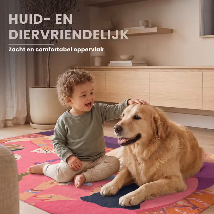 Vloerkleed - Mensen - Kaartspel - Interieur - Modern - Kleurrijk — 6
