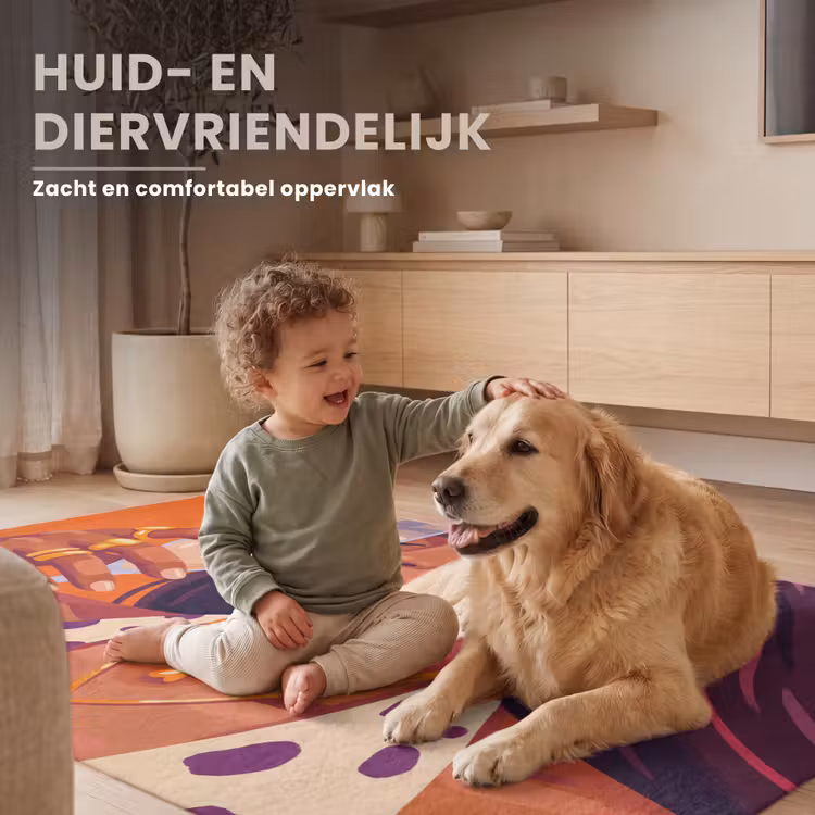Vloerkleed - Vrouw - Champagne - Feest - Modern - Oranje — 6
