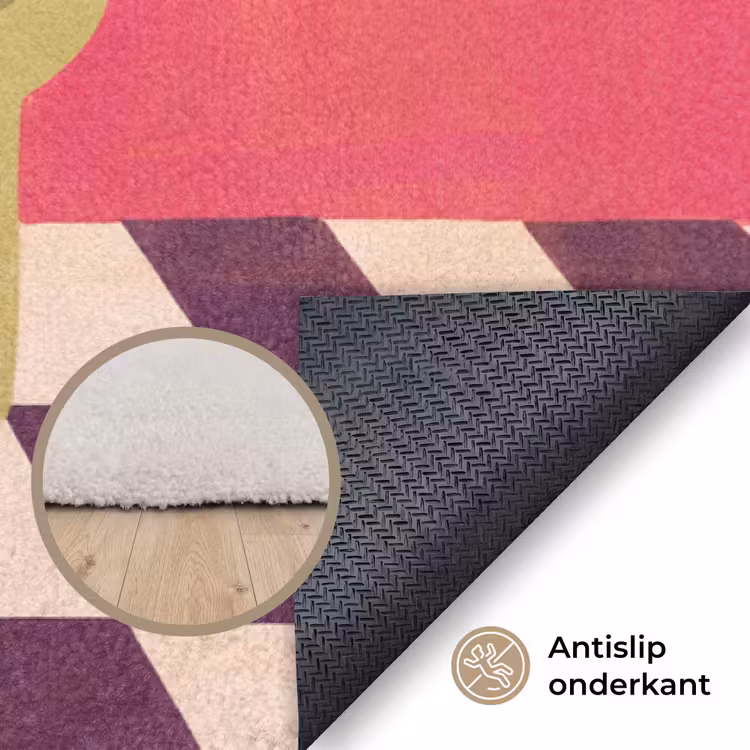 Vloerkleed - Vrouw - Rust - Interieur - Modern - Kunst — 4