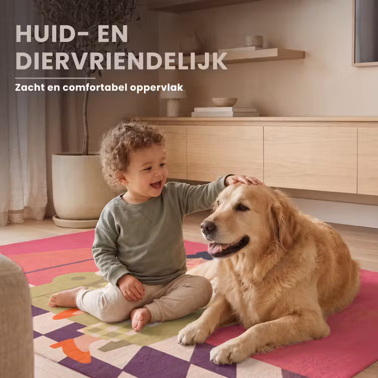 Vloerkleed - Vrouw - Rust - Interieur - Modern - Kunst — 6