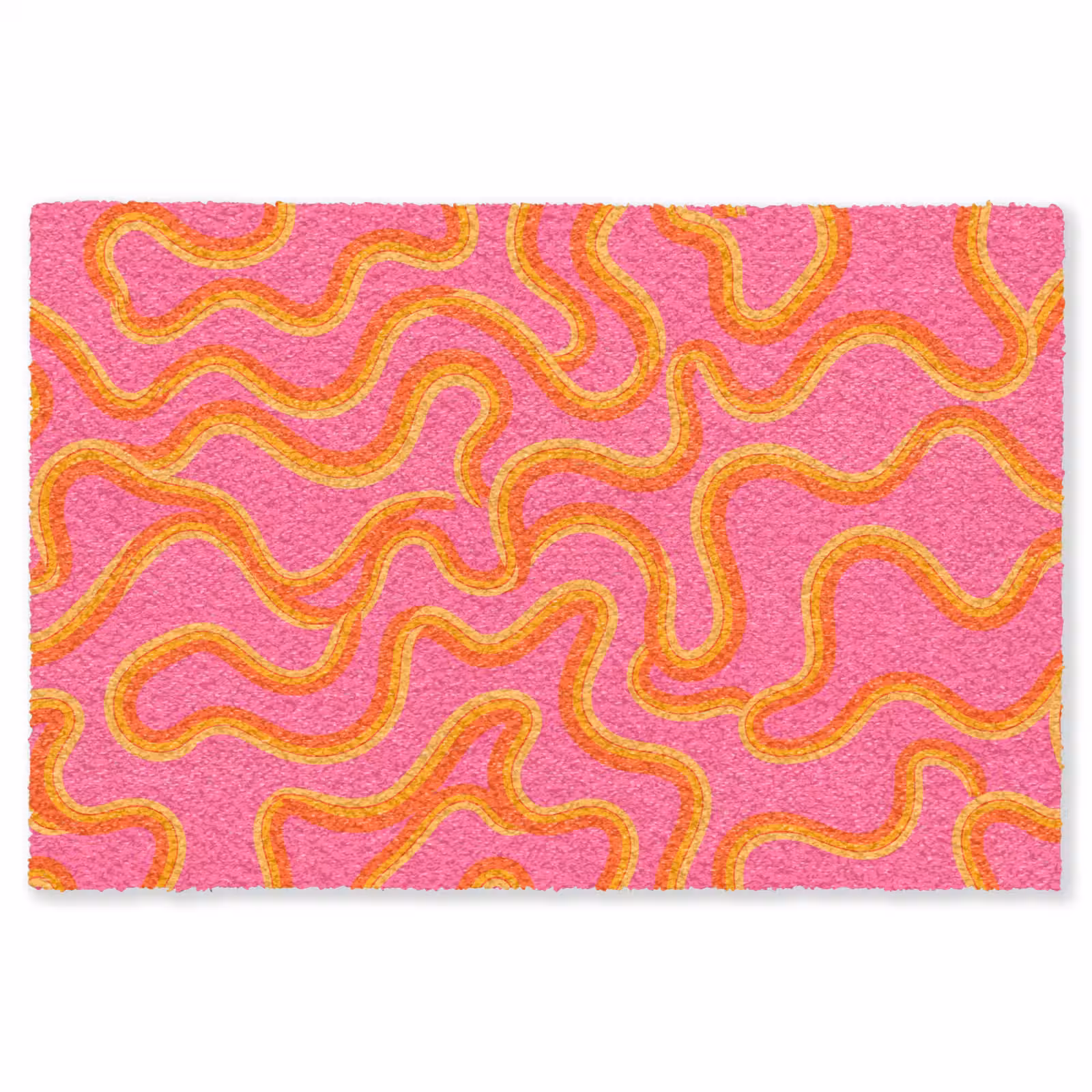 Vloerkleed - Abstract - Golvende lijnen - Modern - Kleurrijk — 1