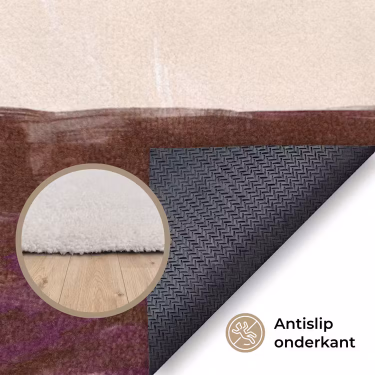 Vloerkleed - Eten - Schaal - Stilleven - Modern - Rood — 4