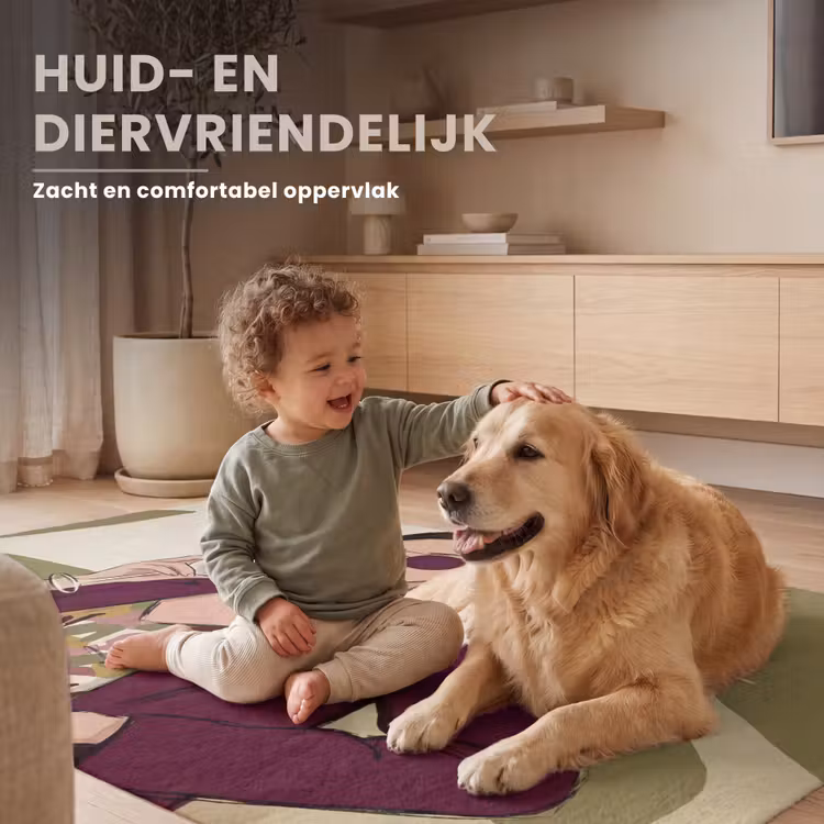 Vloerkleed - Vrouw - Wijn - Portret - Mode - Modern — 6
