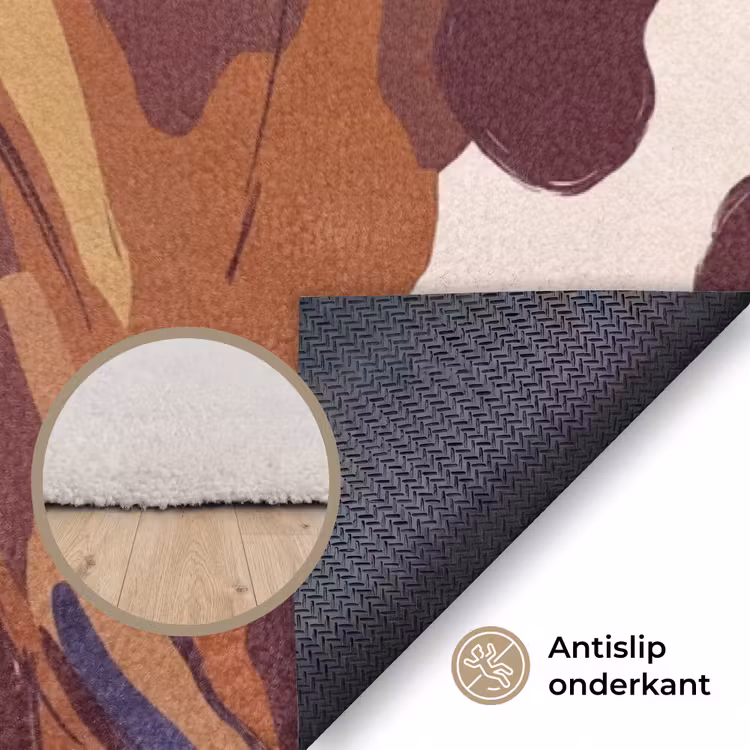 Vloerkleed - Paard - Martini - Dieren - Abstract - Bruin — 4