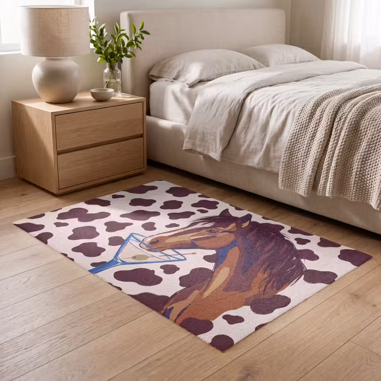 Vloerkleed - Paard - Martini - Dieren - Abstract - Bruin — 5