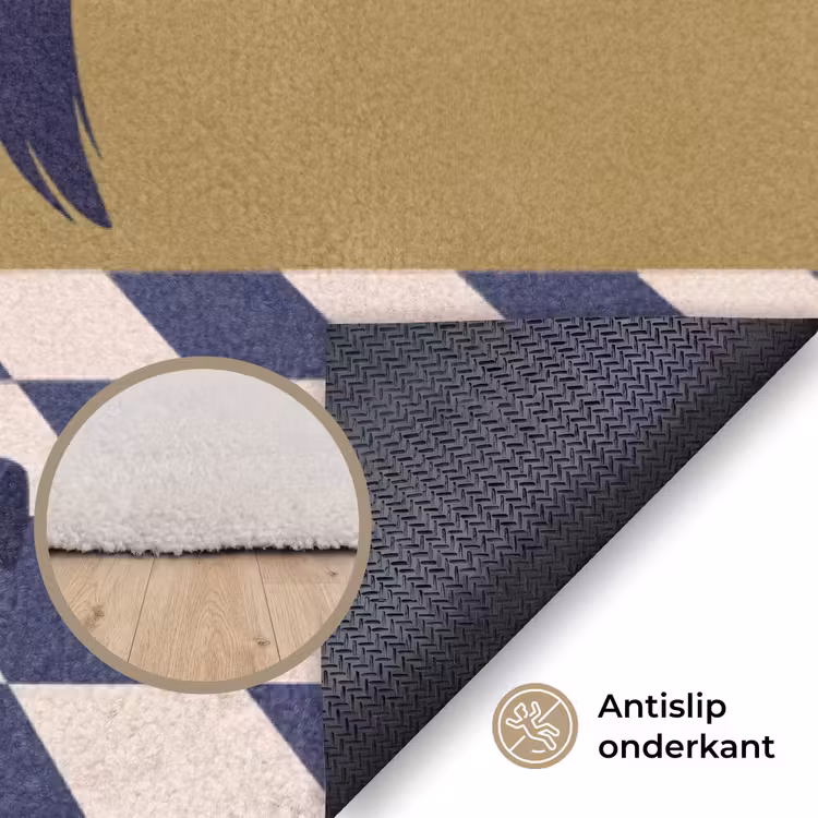 Vloerkleed - Vrouw - Paard - Rijden - Modern - Abstract — 4