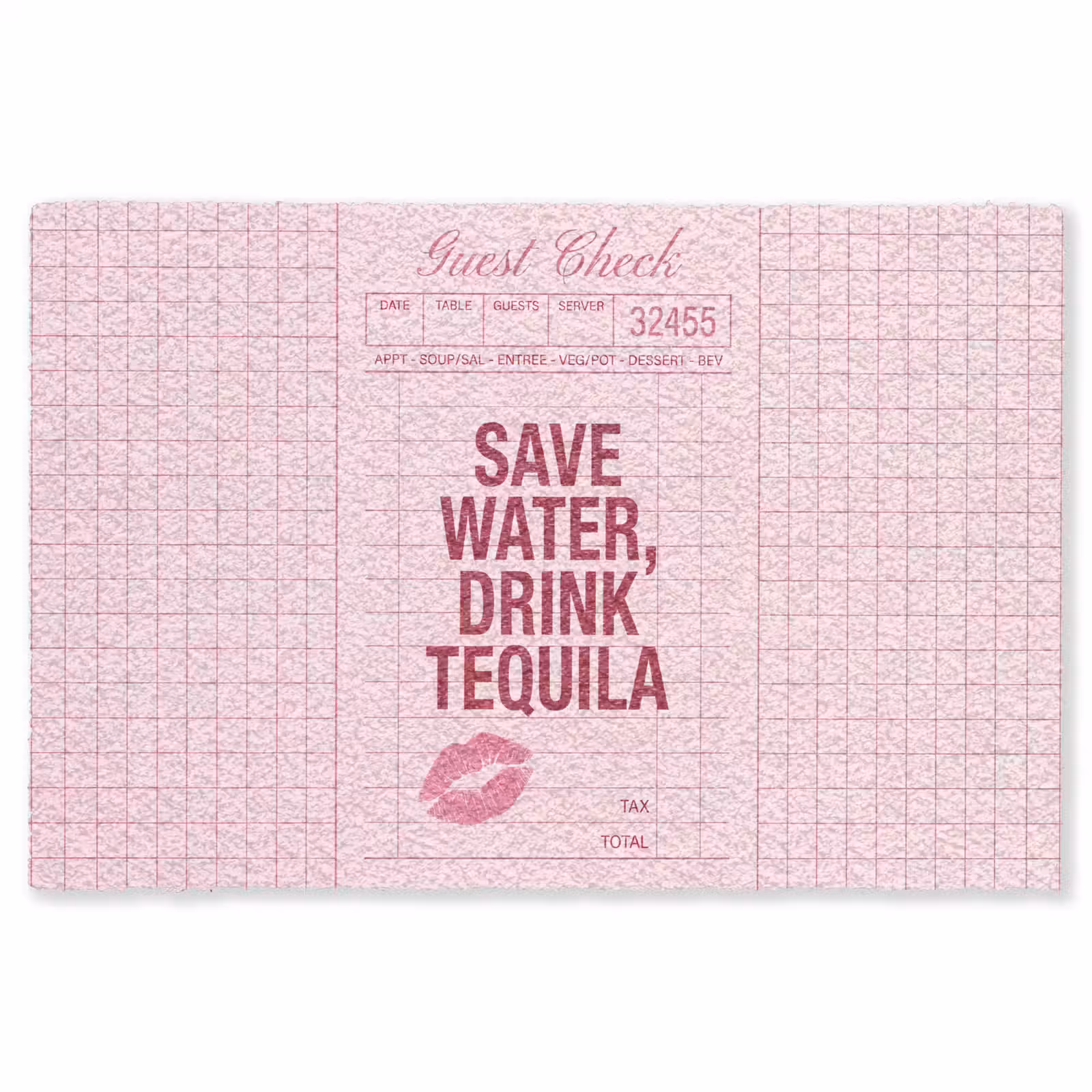 Vloerkleed - Humor - Drank - Tekst - Roze — 1