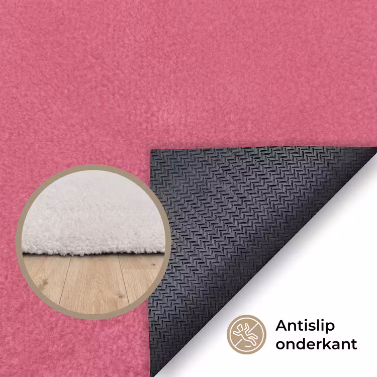 Vloerkleed - Geometrie - Patroon - Abstract - Roze - Modern — 4