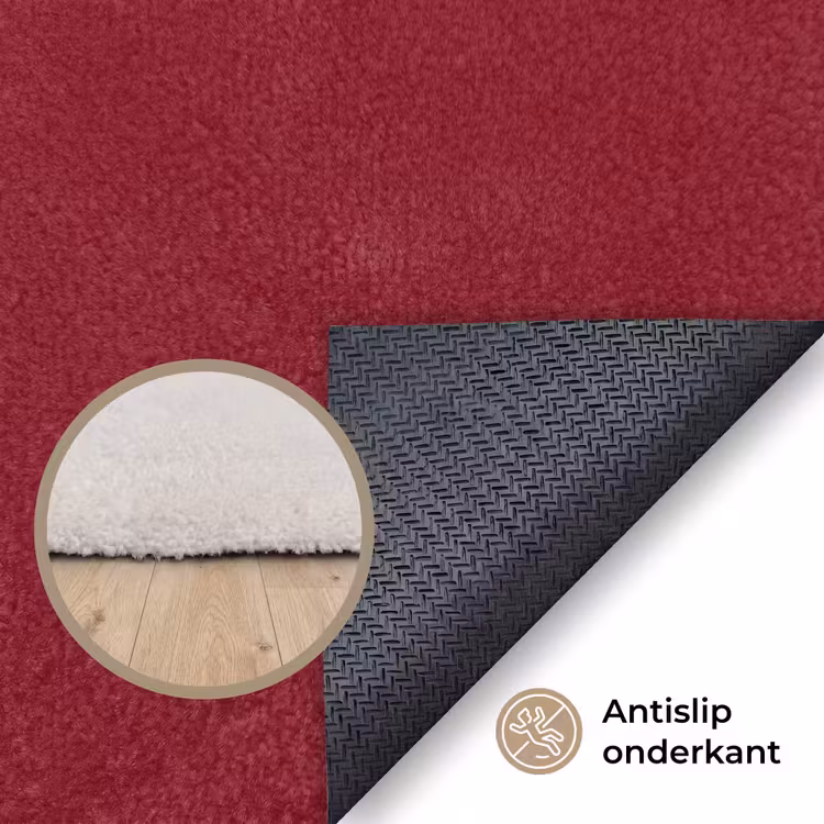 Vloerkleed - Tekst - Studie - Motivatie - Modern - Rood — 4