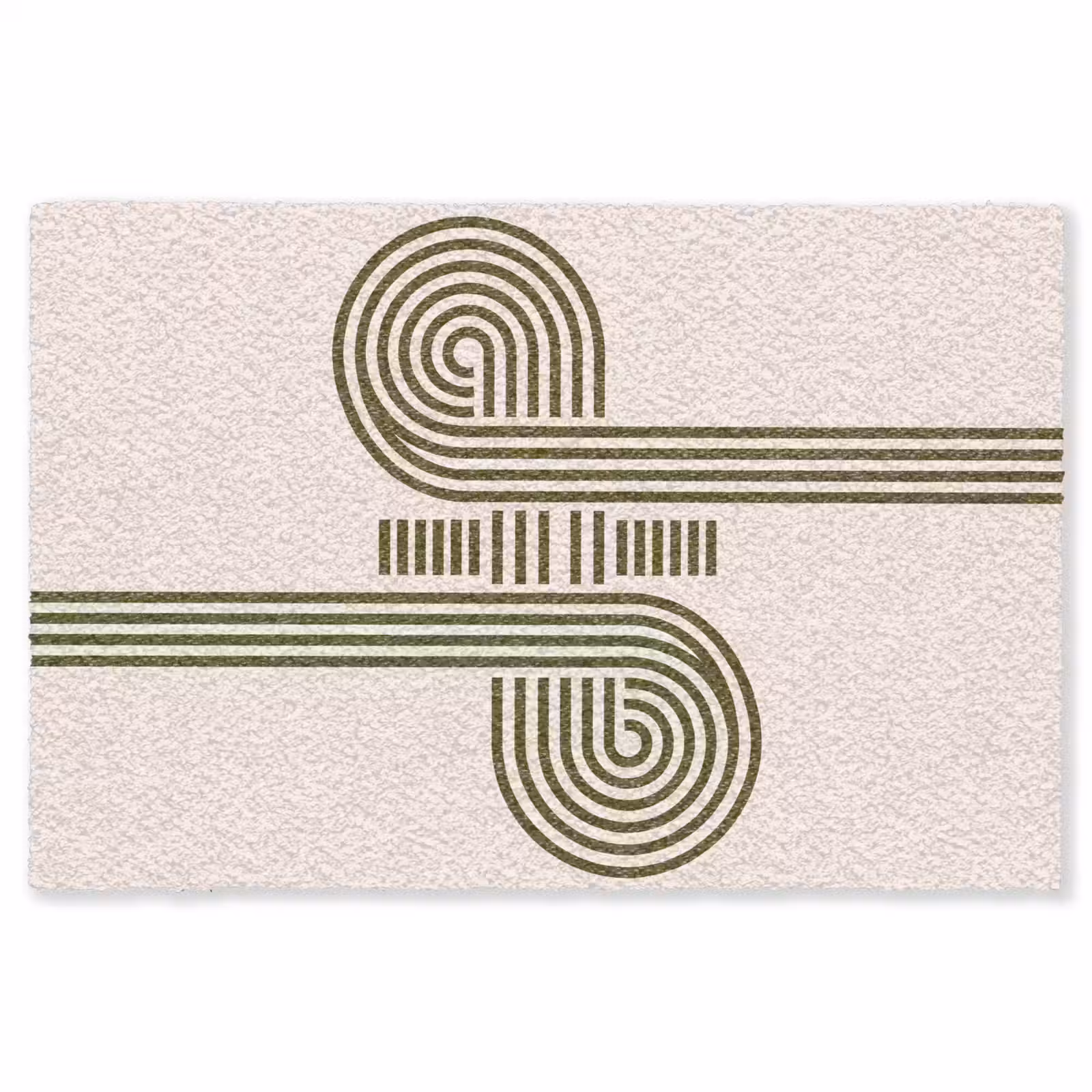 Vloerkleed - Abstract - Vormen - Modern - Groen — 1