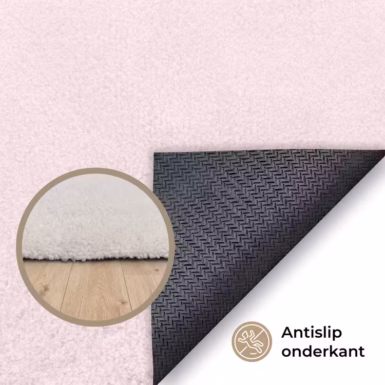 Vloerkleed - Dieren - Profiel - Abstract - Roze - Blauw — 4