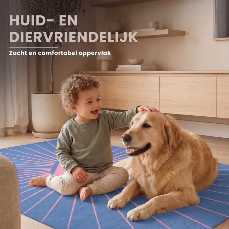 Vloerkleed - Hart - Stralen - Liefde - Modern - Roze — 6