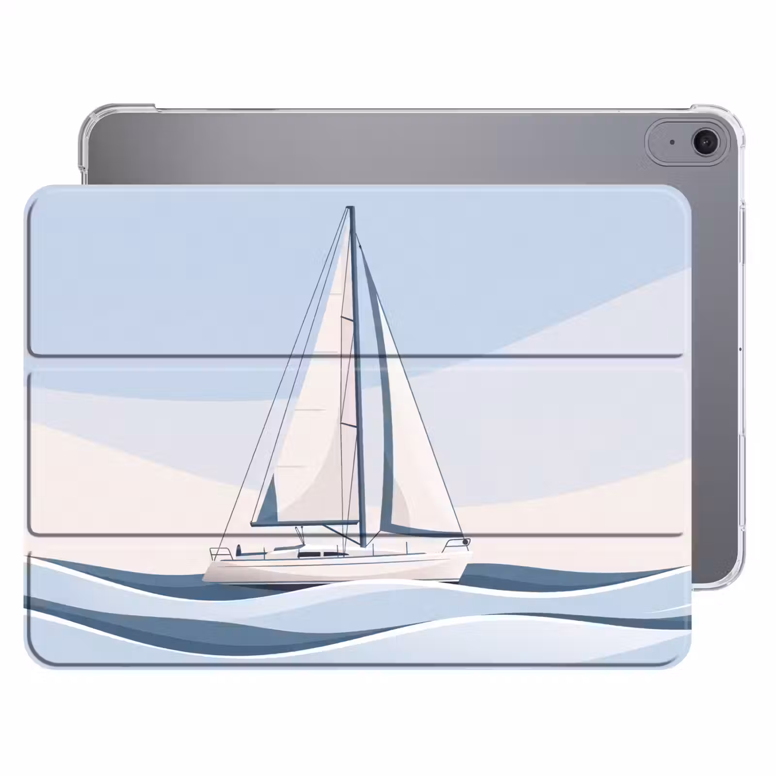 iPad hoes - Boot - Zeil - Zee - Modern - Beige — 1